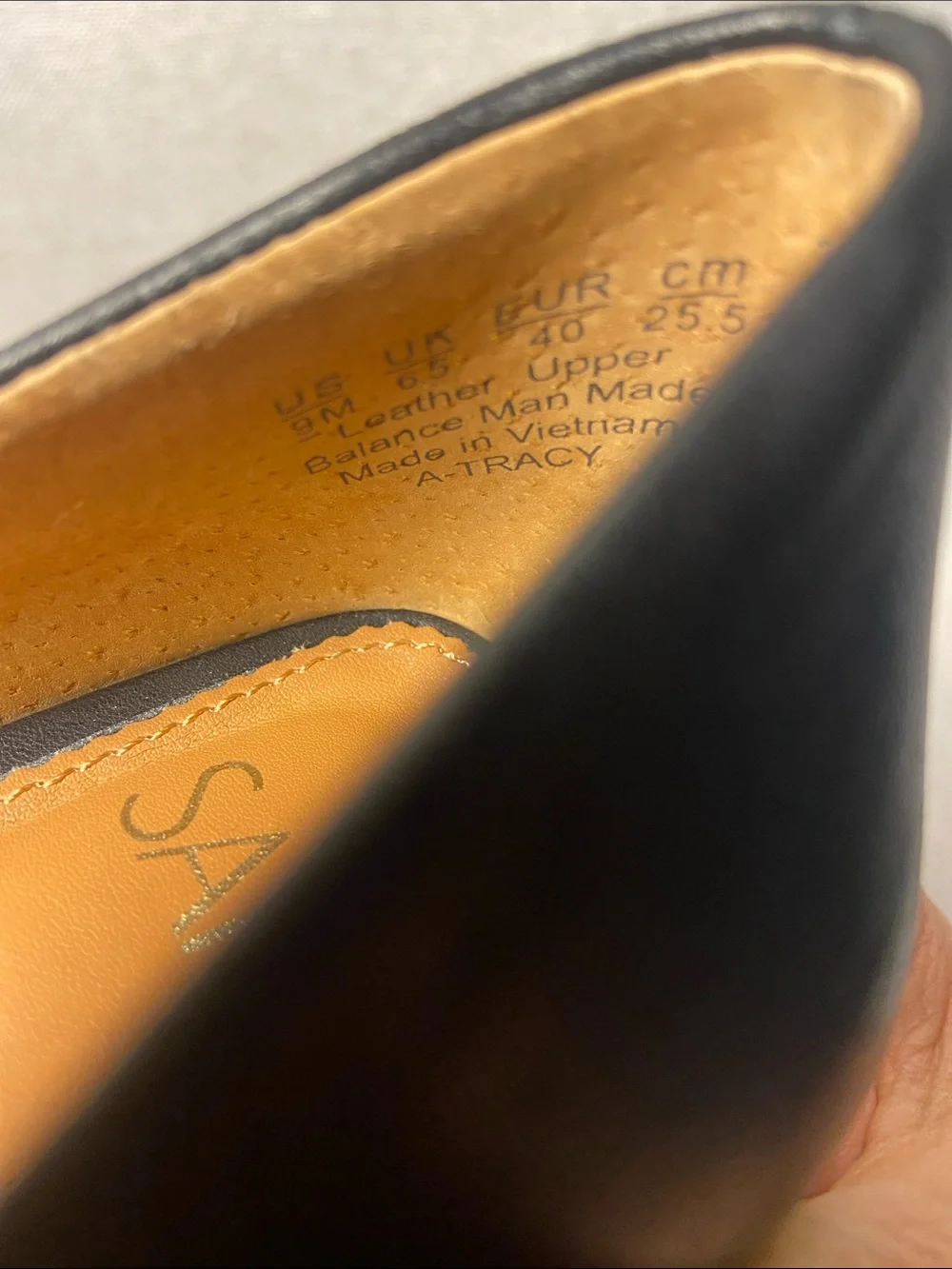Franco Sarto Tracy flats Leather shoes. Size 9 - Picture 8 of 8